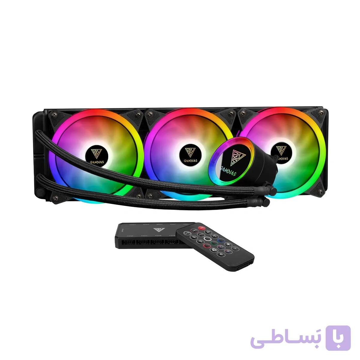 فن پردازنده GAMDIAS CHIONE P2-360R ( در حد نو ) با جعبه