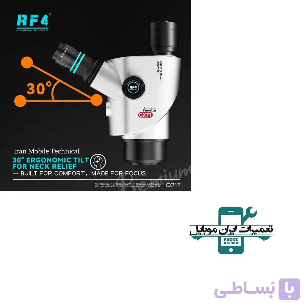 هد لوپ سه چشم RF4 CX71 PREMIUM — تصویر 1