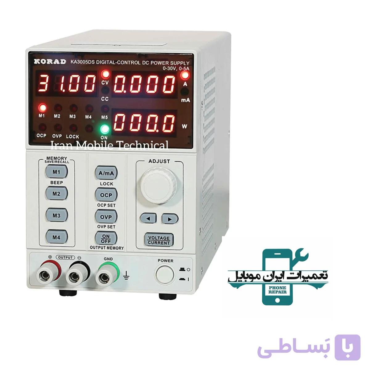 منبع تغذیه KORAD 3005DS — تصویر 1