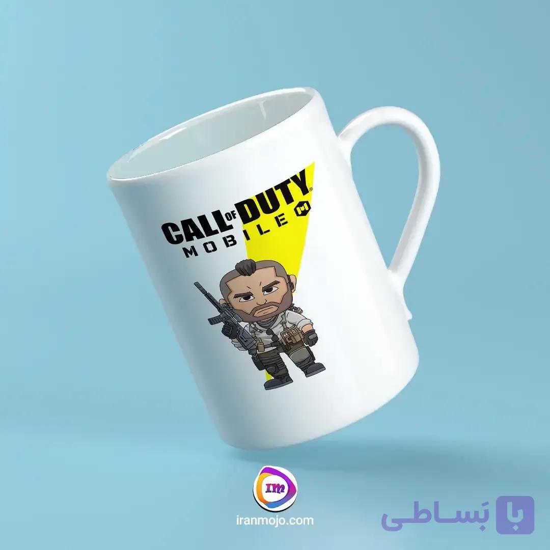 ماگ با طرح کاراکتری از کالاف دیوتی