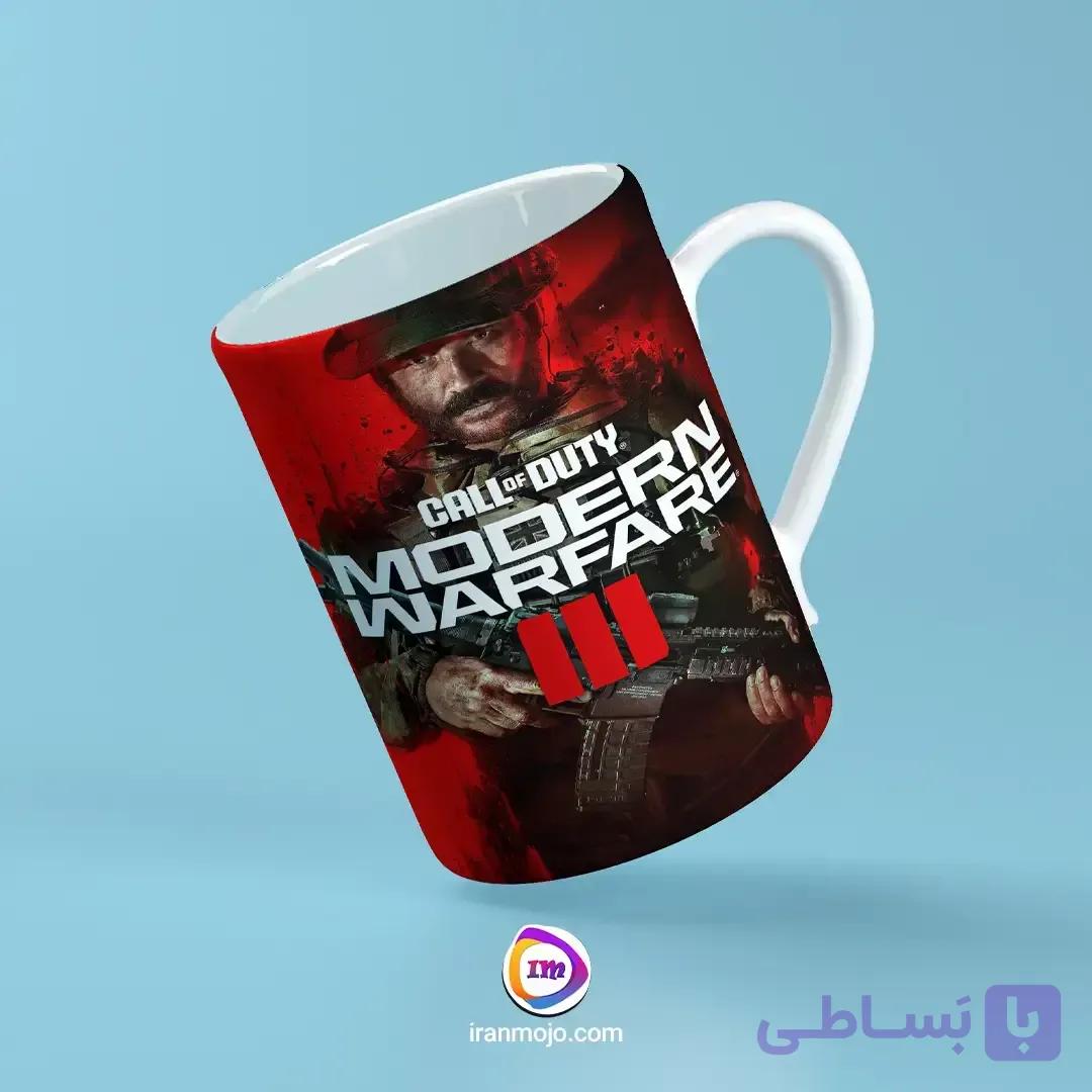 ماگ گیمینگ با طرح لوگو و کاراکتر مدرن وارفار 3