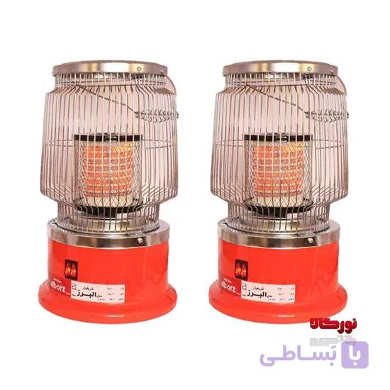 بخاری برقی 360 درجه البرز کارتن 2 عددی