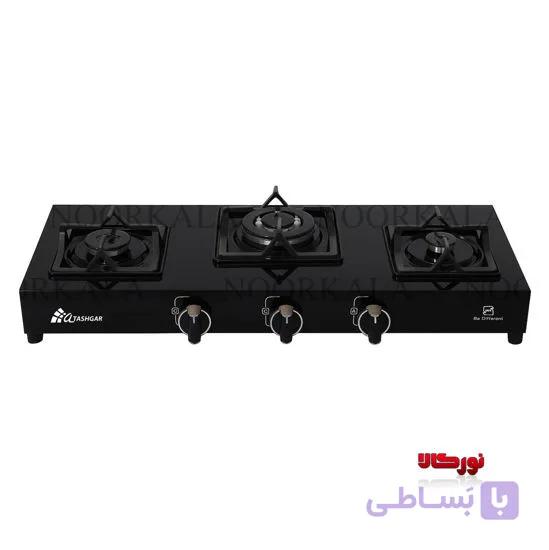 اجاق گاز رومیزی سه شعله فندک دار 339 آتشگر