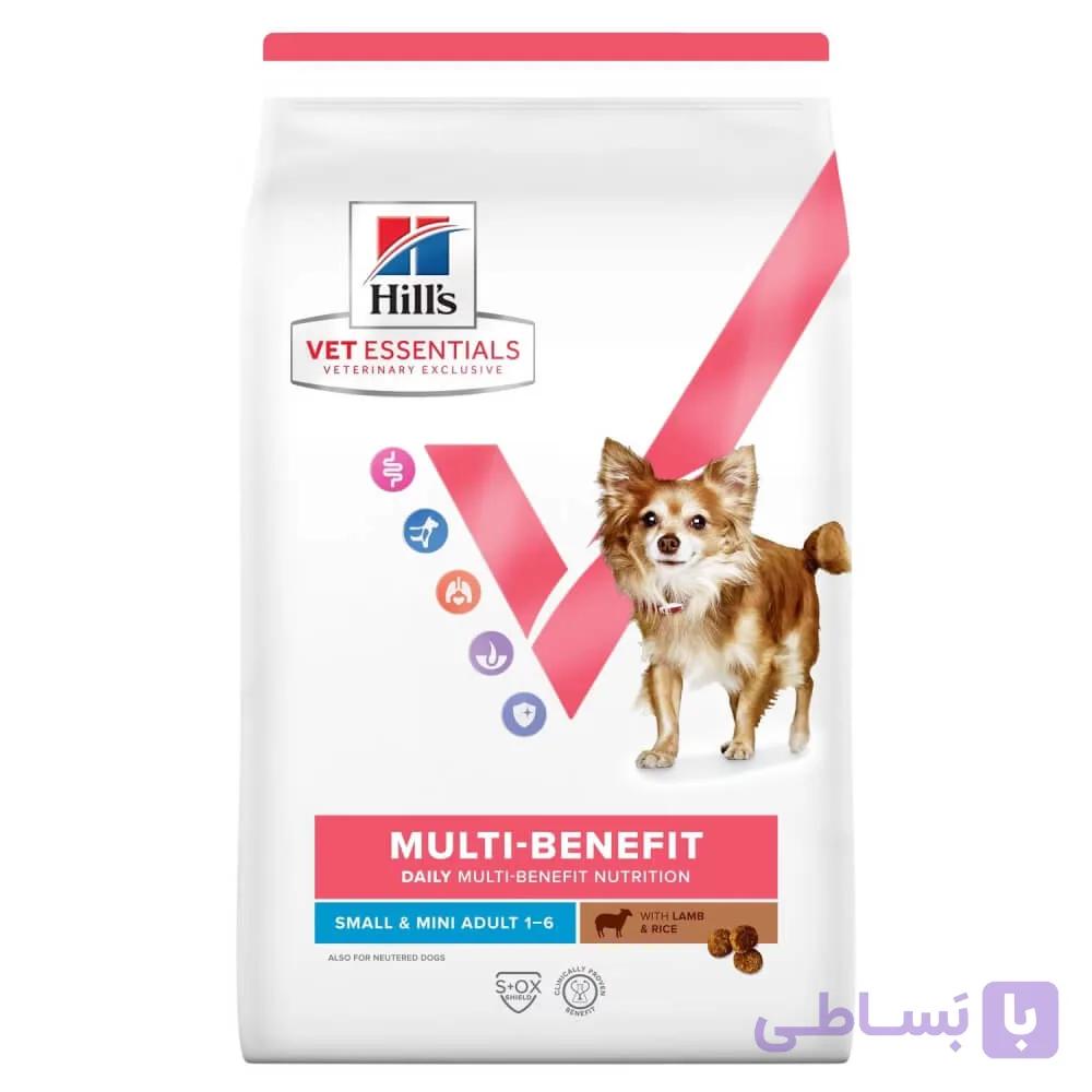 غذای خشک سگ هيلز مدل Small and Mini Multi Benefit وزن 7 کيلوگرم