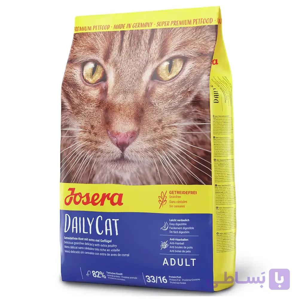 غذا خشک گربه جوسرا مدل Dailycat وزن ۲ کیلوگرم
