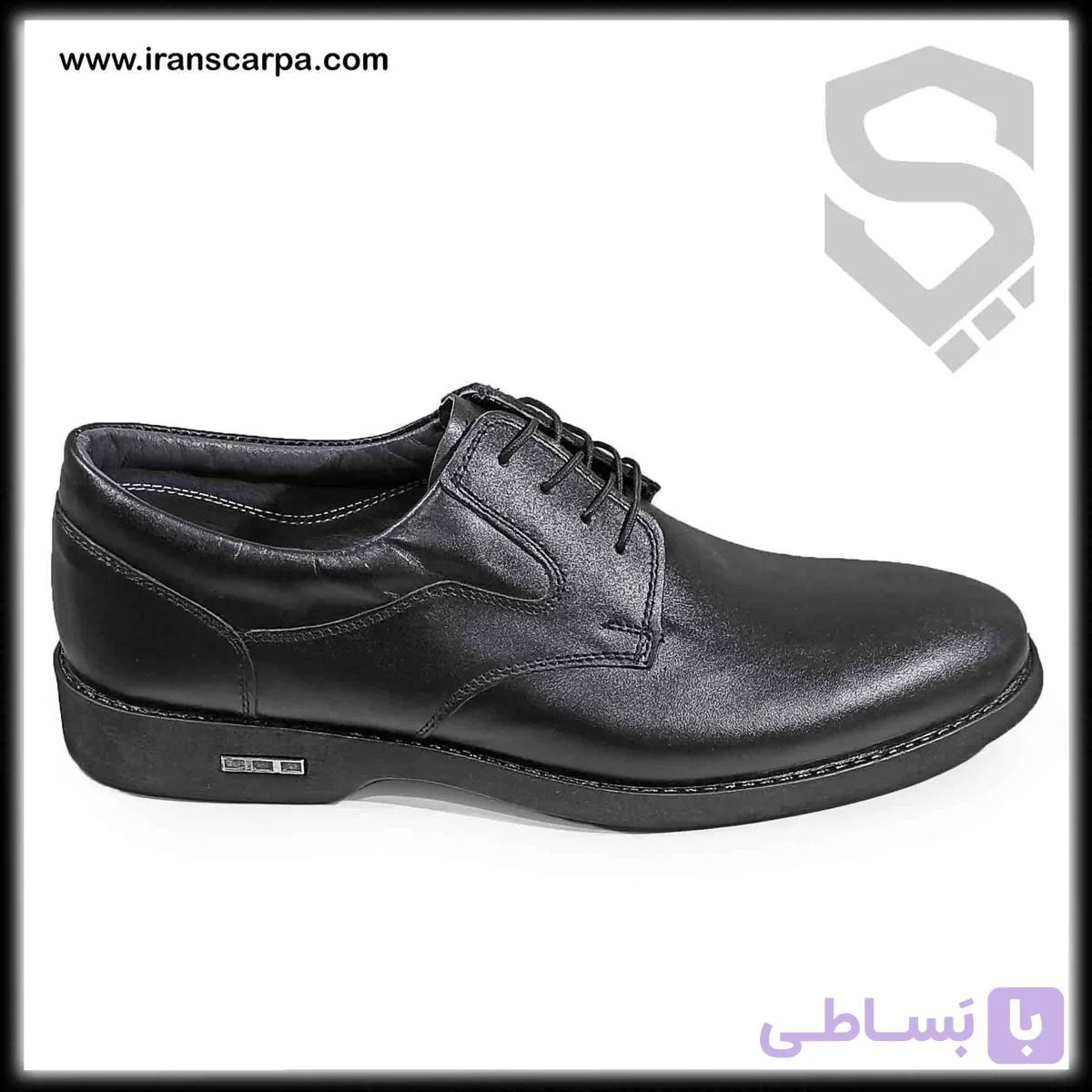 کفش سایز بزرگ اداری مدل ملیوم بدون بند — تصویر 1