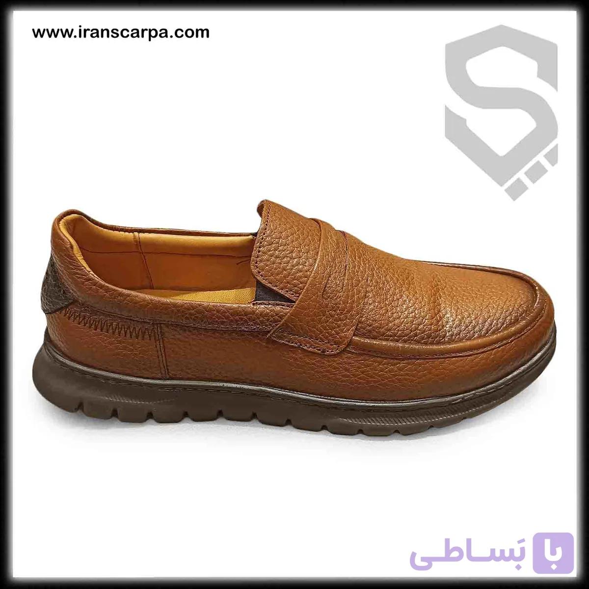کفش چرم مردانه طبی مدل دوما — تصویر 1
