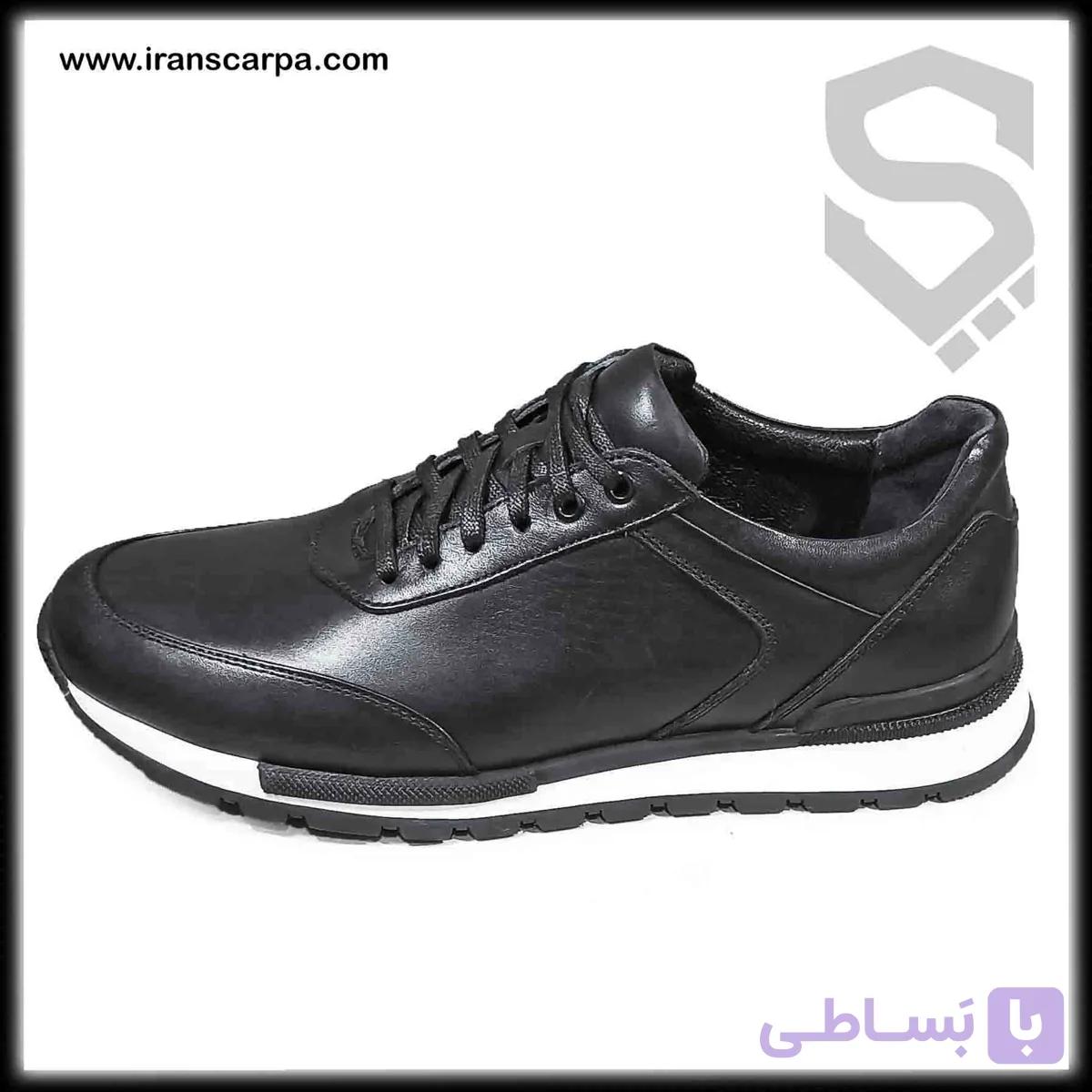 کفش چرم مردانه اسپرت مدل چاکا — تصویر 1