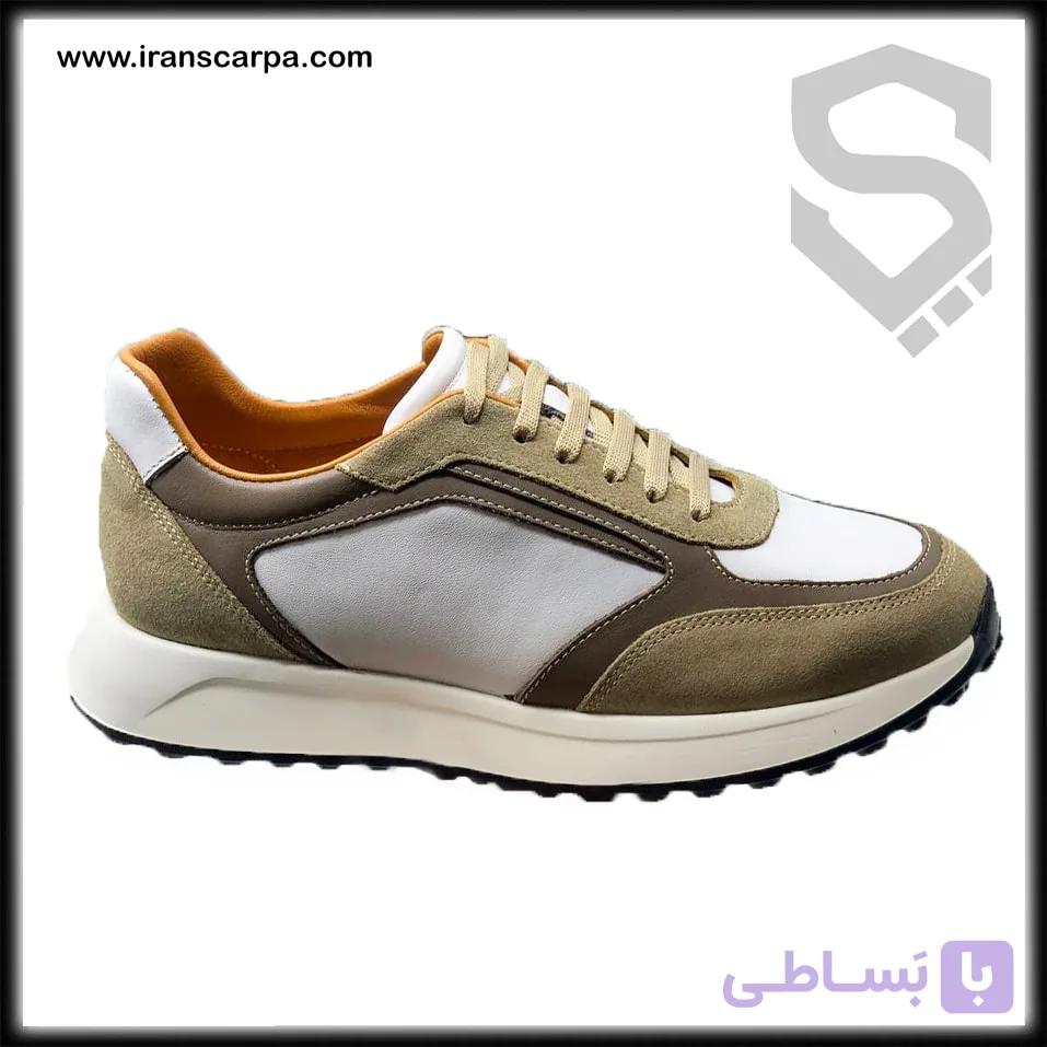 کفش چرم مردانه اسپرت مدل SH04 — تصویر 1