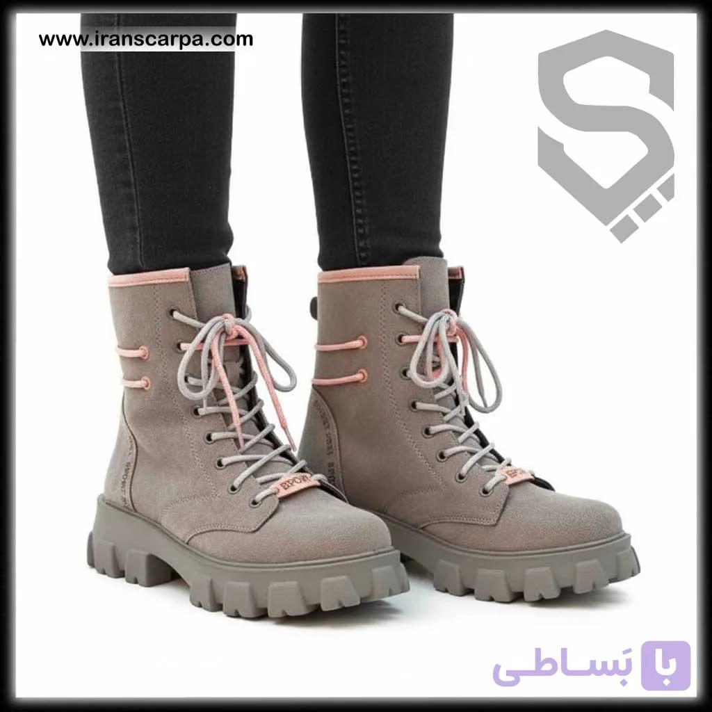 بوت بلند اسپرت زنانه مدل هانا — تصویر 1