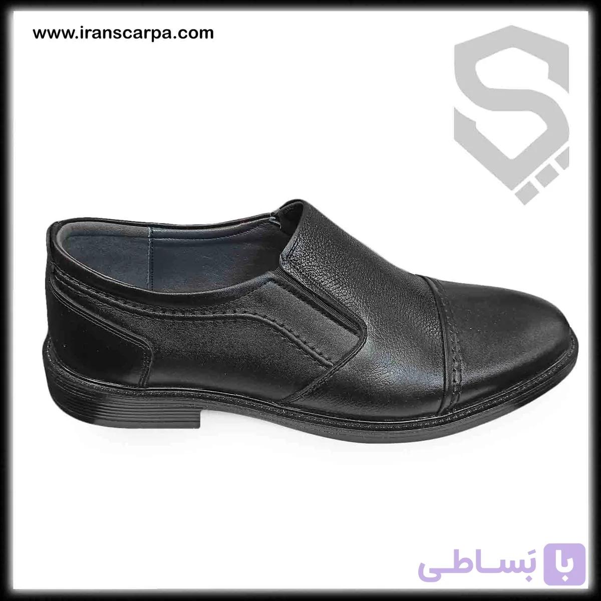 کفش سایز بزرگ مدل کاموفی بدون بند — تصویر 1