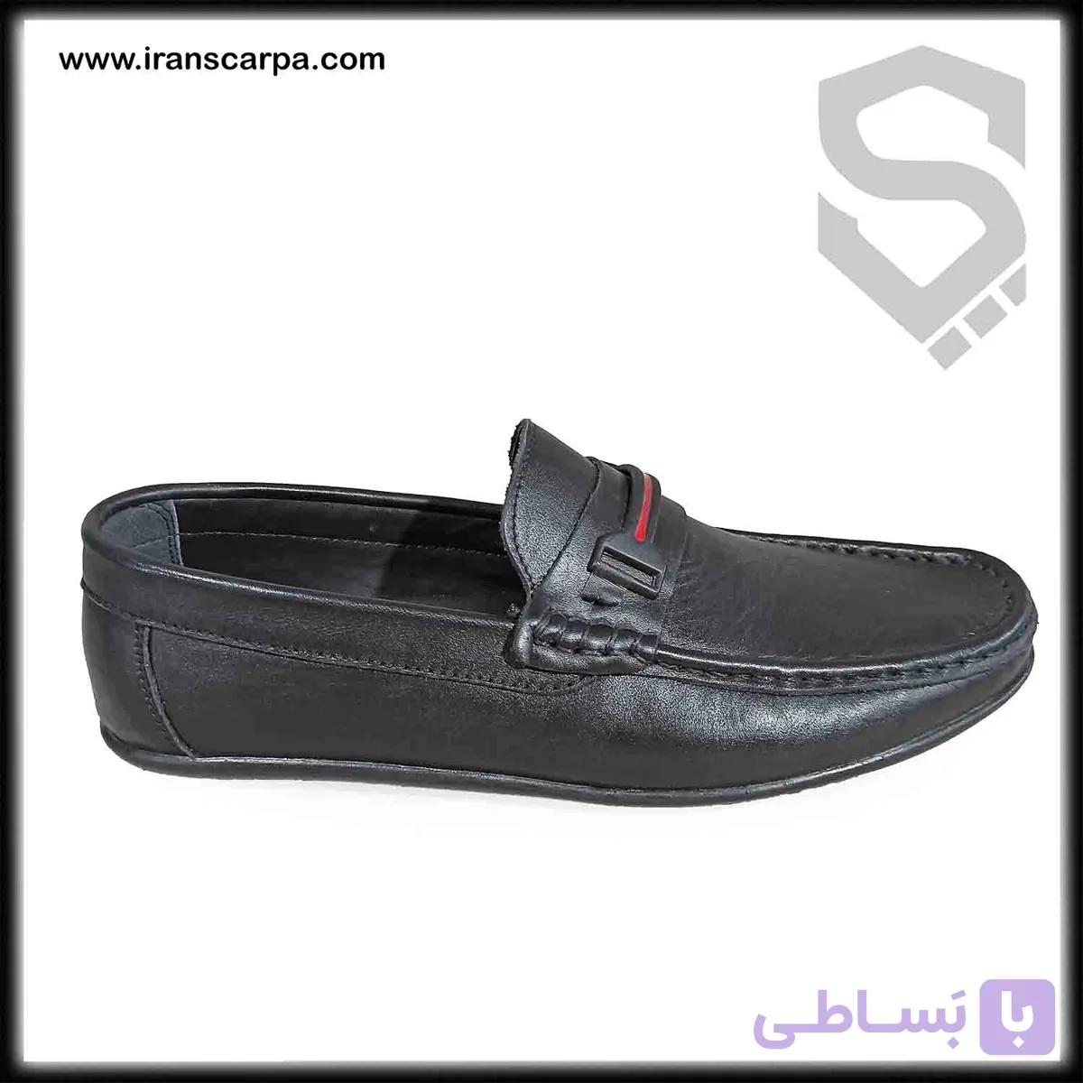 کفش چرم مردانه کالج مدل ADN22 — تصویر 1