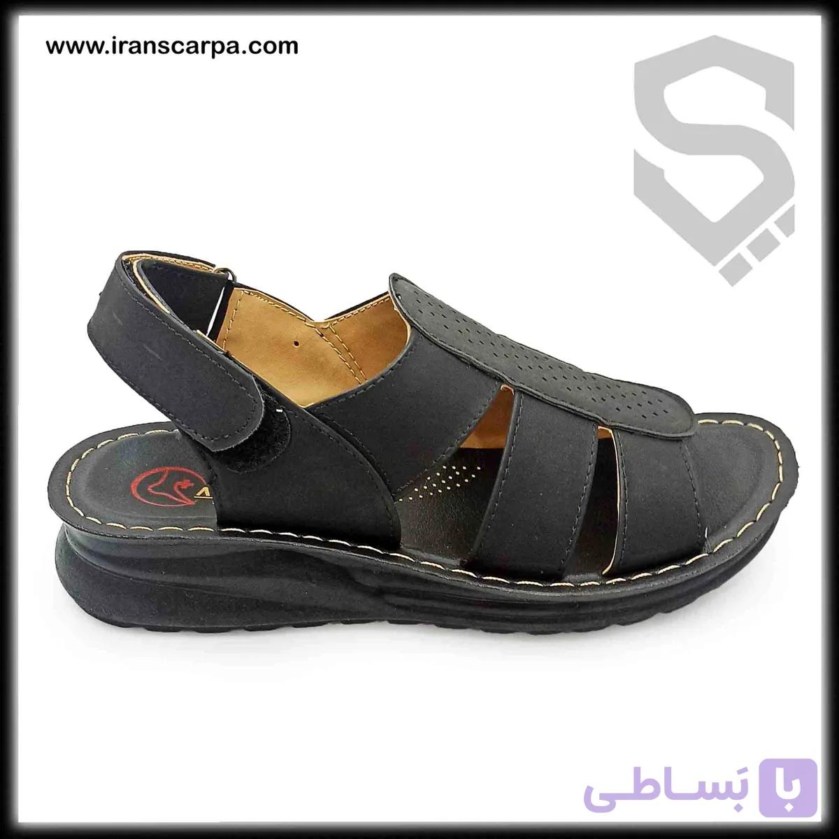 کفش چرم مردانه تابستانی مدل روبی — تصویر 1