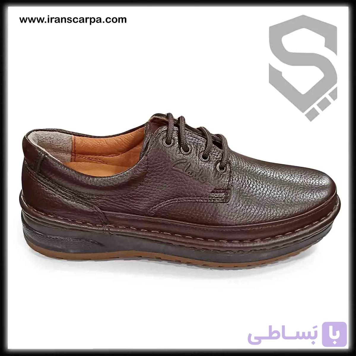 کفش طبی مردانه مدل فِریتو بندی — تصویر 1
