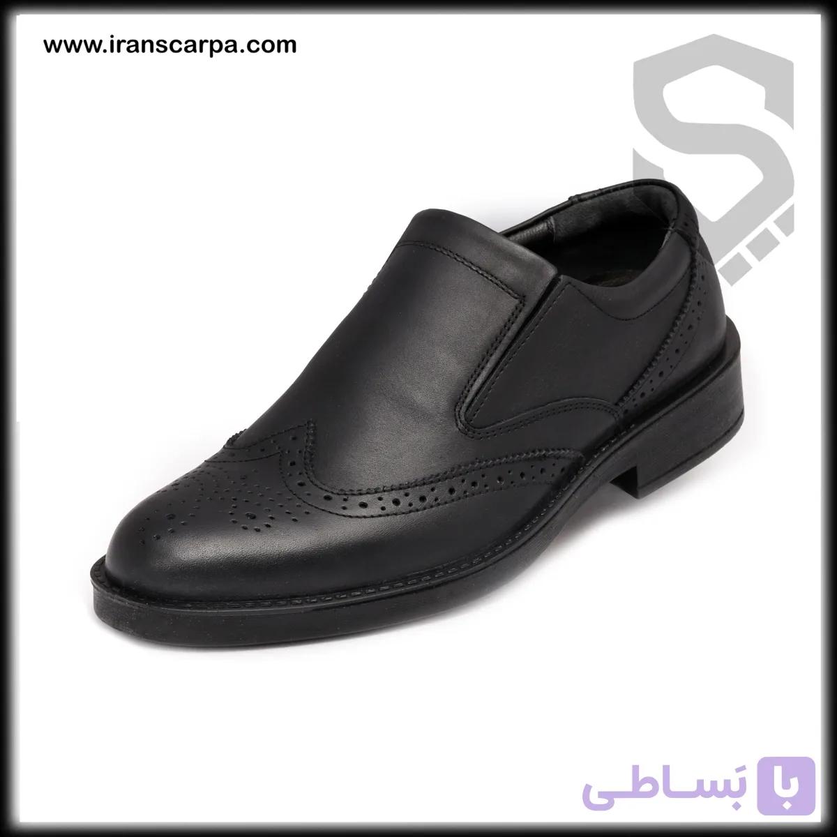 کفش چرم مجلسی مدل f13 — تصویر 1