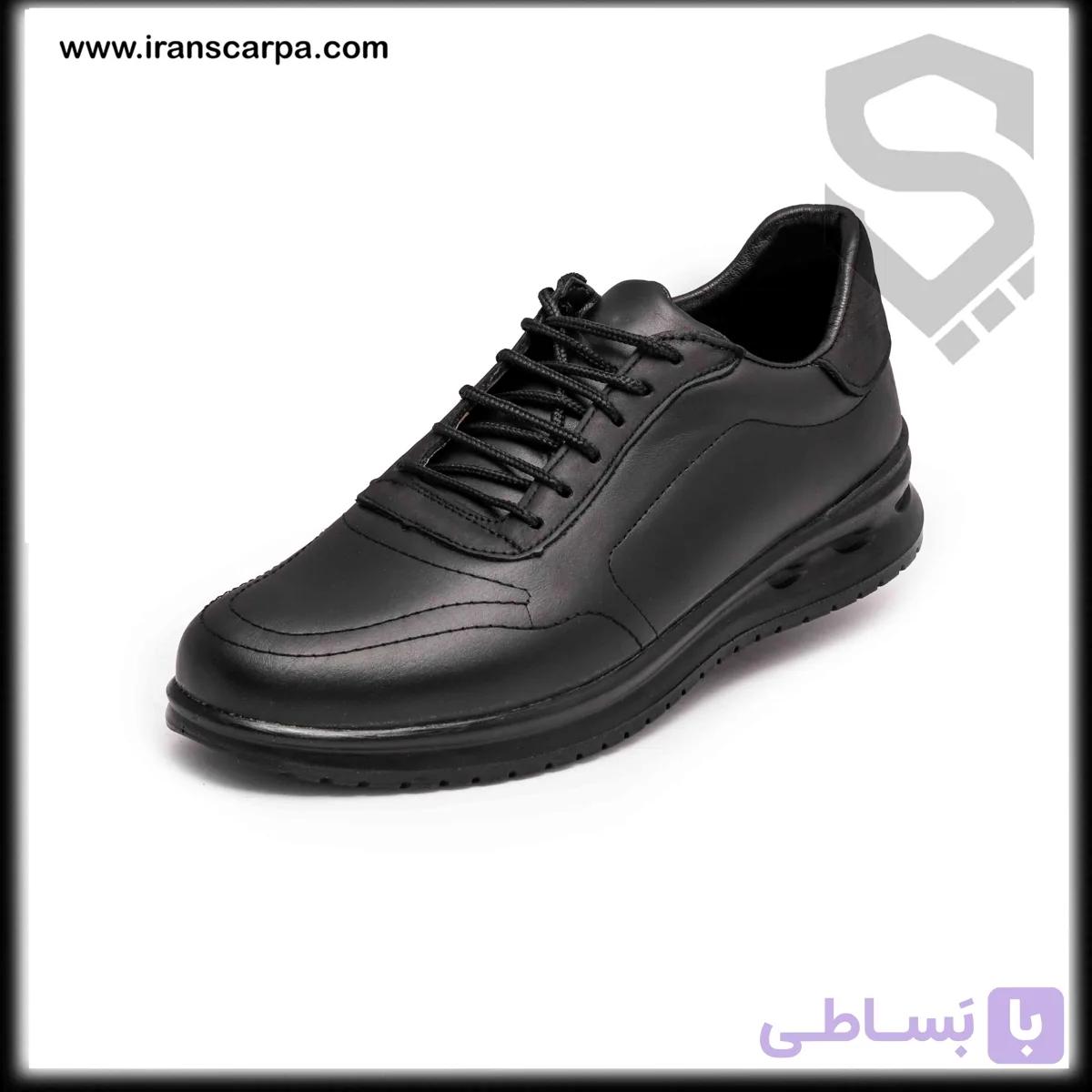 کفش چرم طبیعی مردانه مدل dr1 — تصویر 1