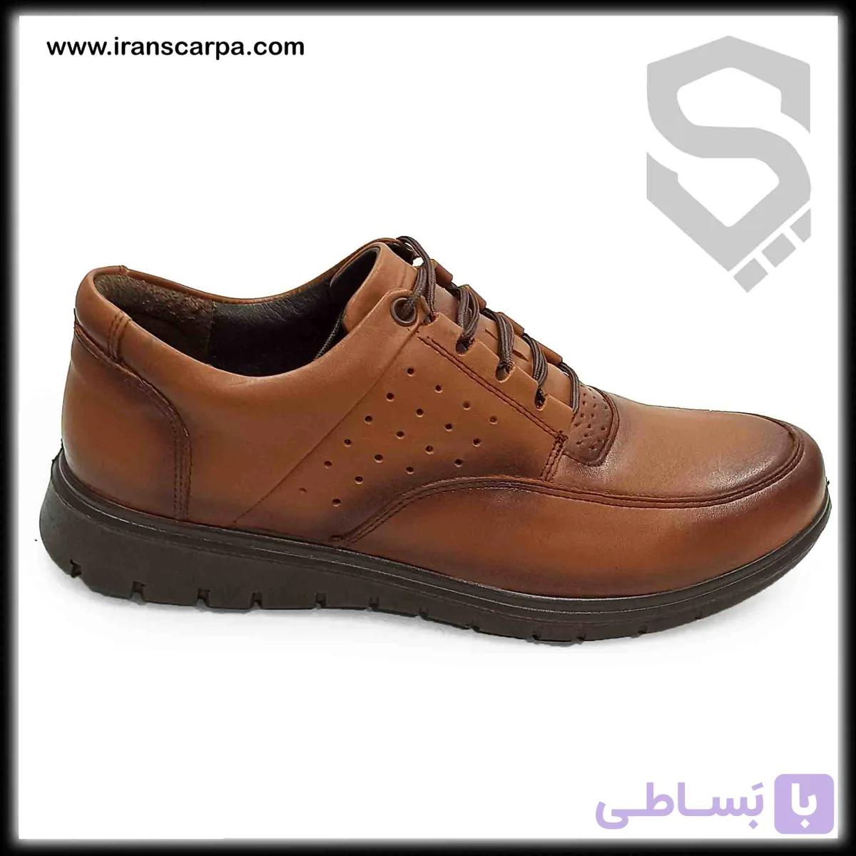 کفش اسپرت چرم مردانه مدل بروزا — تصویر 1