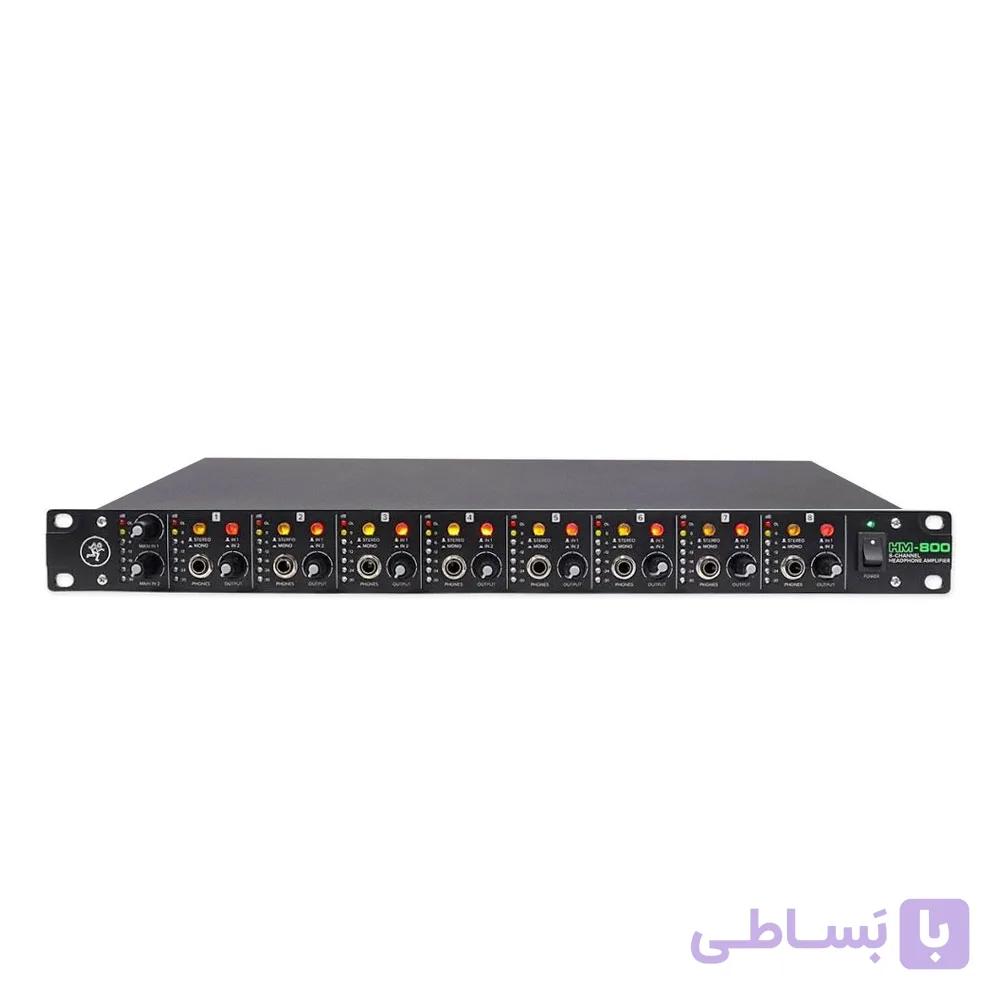 امپلیفایر و تقسیم کننده هدفون ‌Mackie HM-800 — تصویر 1