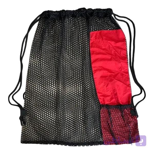 مش بگ شنا مشکی قرمز آکوا اسپرت مدل black-red — تصویر 1