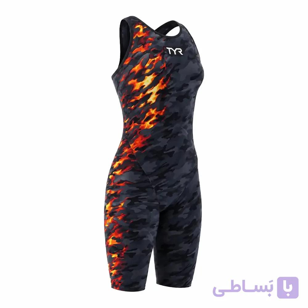 مایو مسابقه‌ای زنانه تی وای آر  Venzo Camo – Fire — تصویر 1
