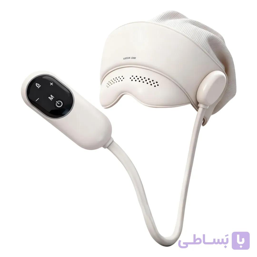 ماساژور چشم و سر گرین لاین مدل Green Lion Head Massager Migraine, Eye & Stress Relief — تصویر 1