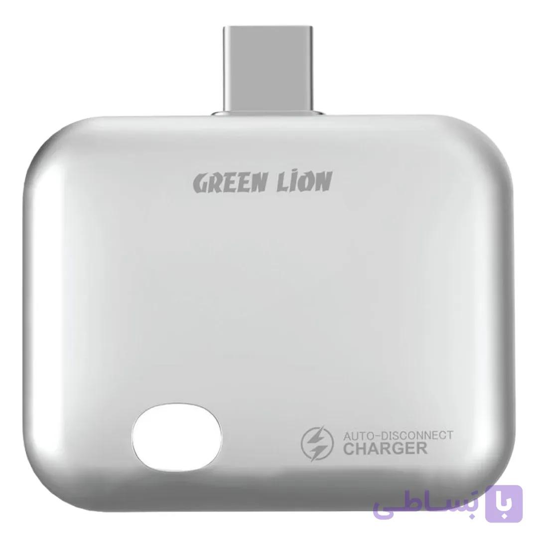 شارژر هوشمند قطع‌کن خودکار گرین لاین مدل Green Lion Auto-Disconnect Smart Charger PD 140W — تصویر 1