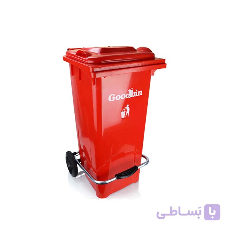 سطل زباله پدالی گودبین حجم 100 لیتر کد 6171 — تصویر 1