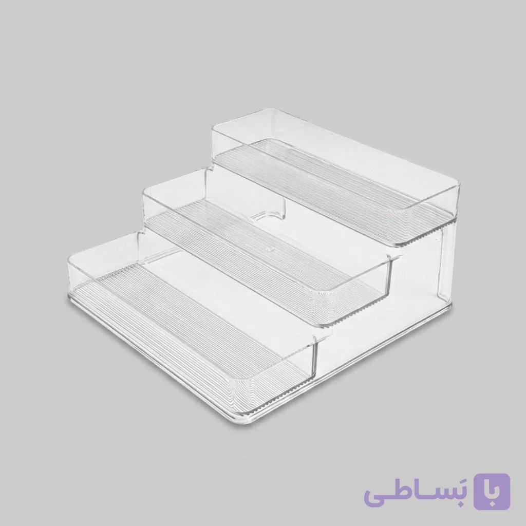 استند لوازم آرایشی لیمون مدل سه پله کد 2365 — تصویر 1