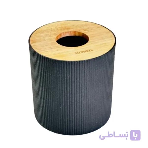 جعبه دستمال کاغذی لیمون مدل استوانه کد 2370 — تصویر 1