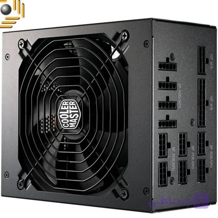 منبع تغذیه کامپیوتر کولر مستر MWE 850 Gold V2 80 Plus Gold توان 850 وات (استوک) — تصویر 1