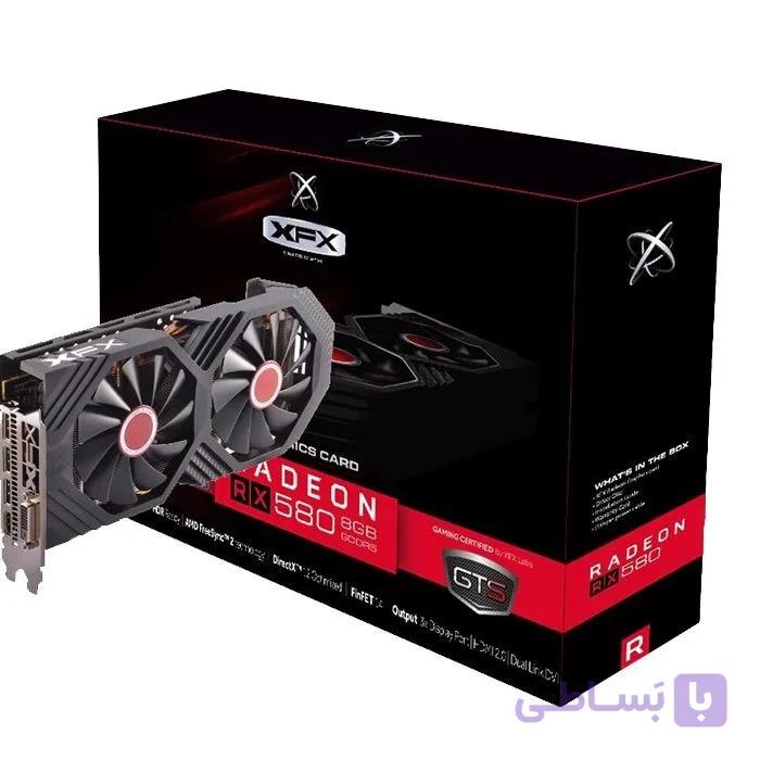 کارت گرافیک XFX Radeon RX580 GTS 8GB (استوک)