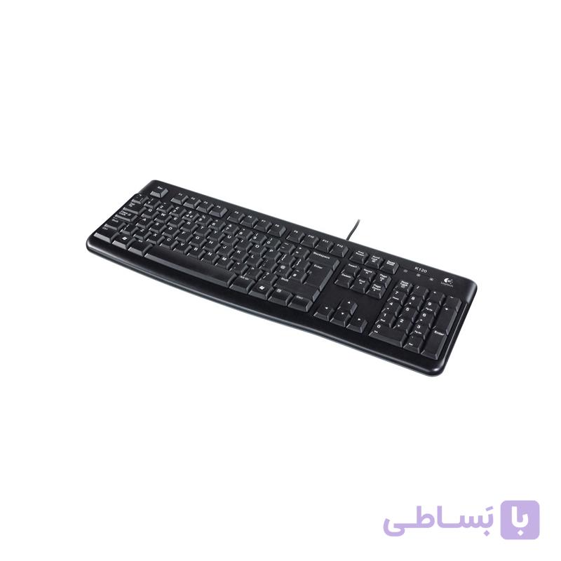 کیبورد سیم دار لاجیتک مدل LOGITECK K120