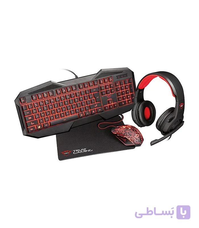 ست مخصوص بازی تراست مدل GXT-788 BUNDLE 4 IN 1 — تصویر 1