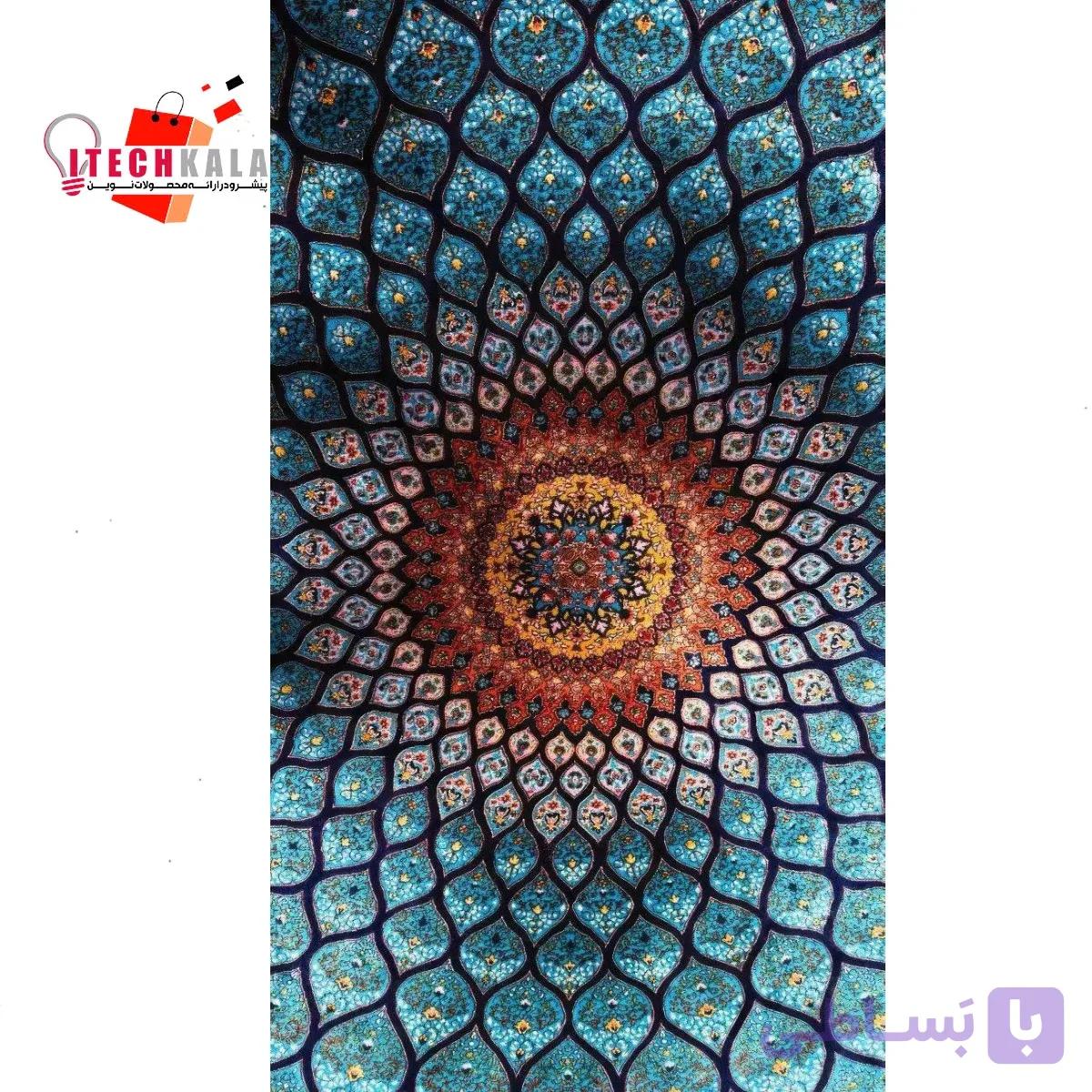 برچسب کاغذی پشت چسبدار طرح معماری ایرانی کد 15