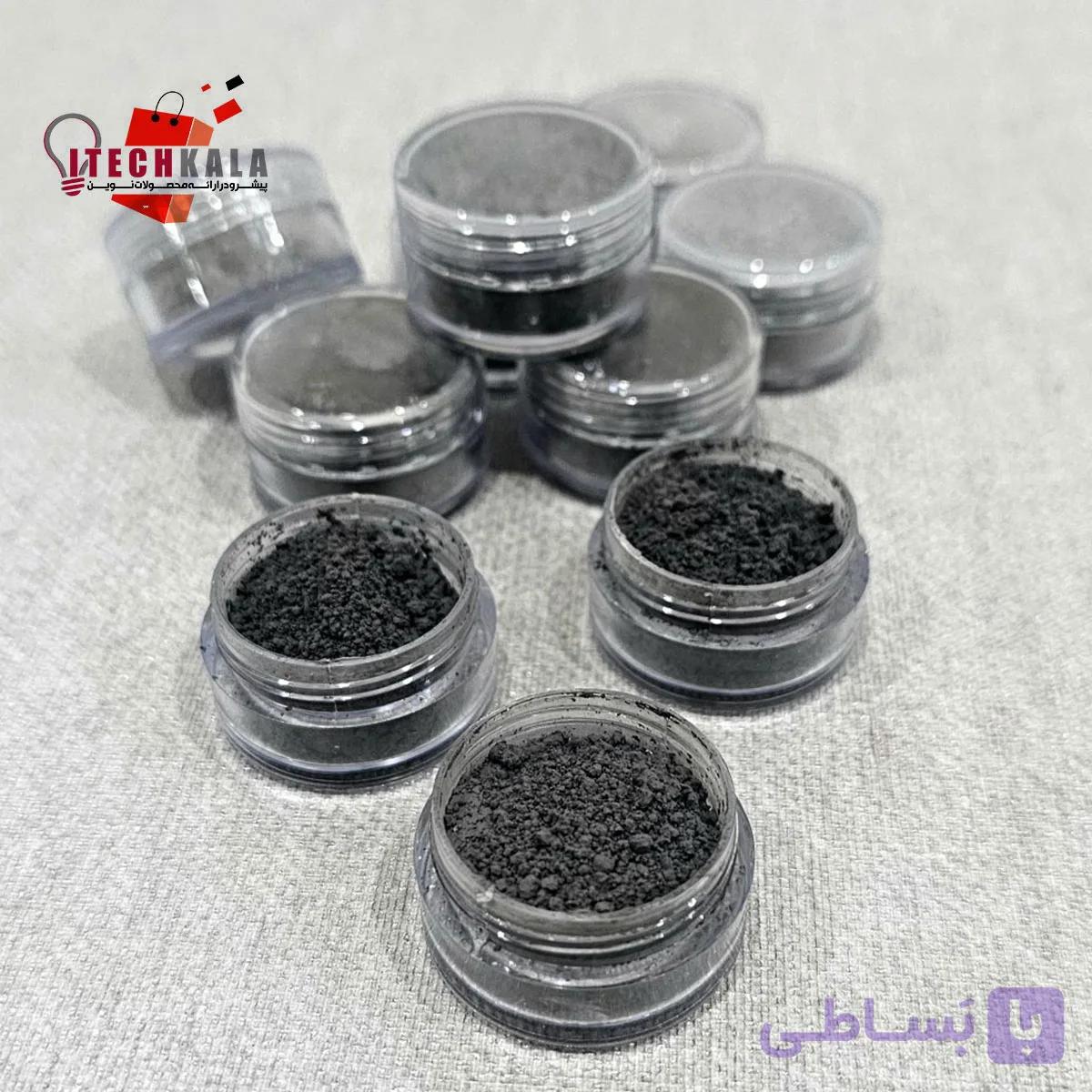 پودر حرارتی 1 گرمی مشکی به قرمز (ترموکرومیک )