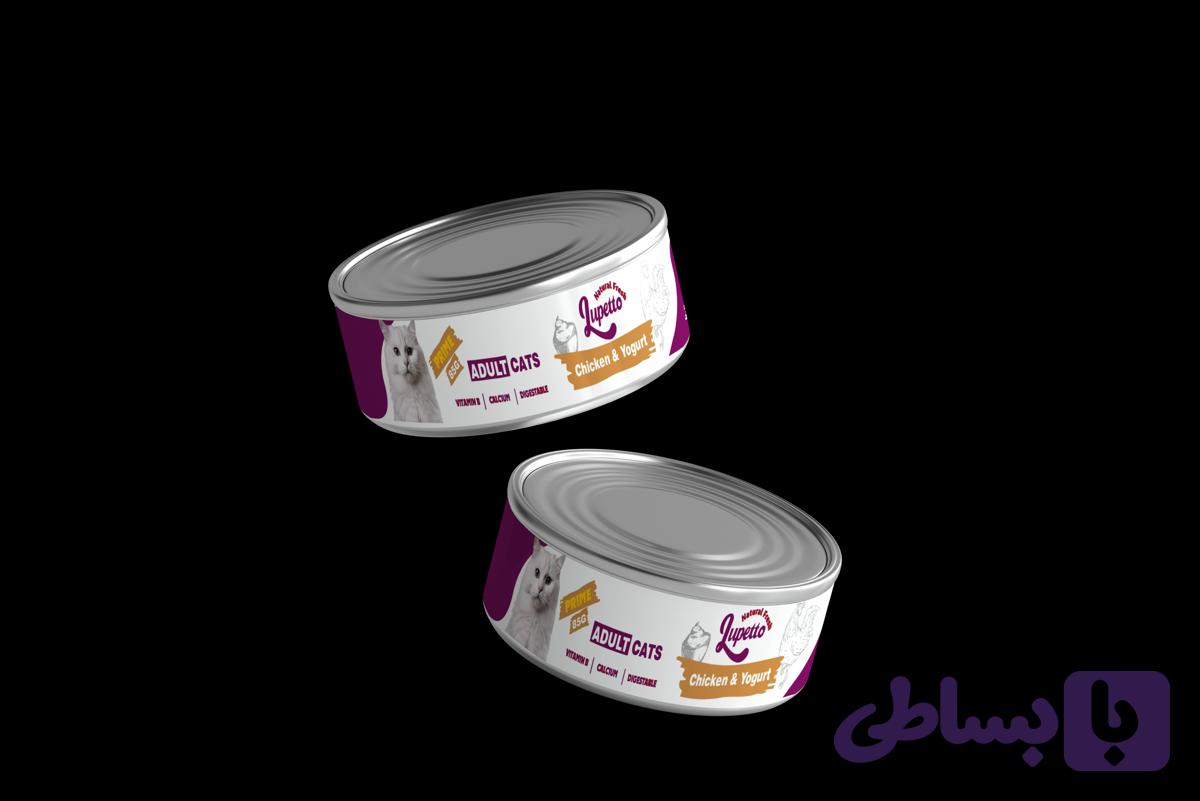 کنسرو گربه پته مرغ کلاسیک لوپتو 85 گرمی