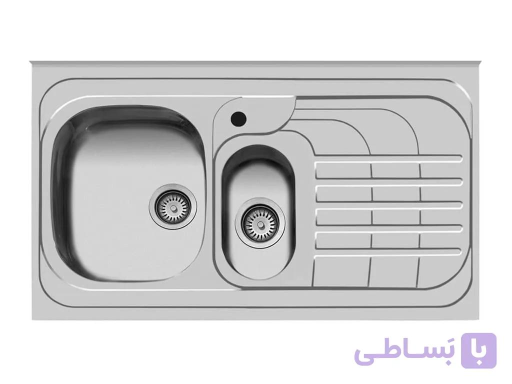 سینک اخوان مدل 75 روکار یکی از سینک های با کیفیت از محصولات شرکت اخوان - اخوان استور