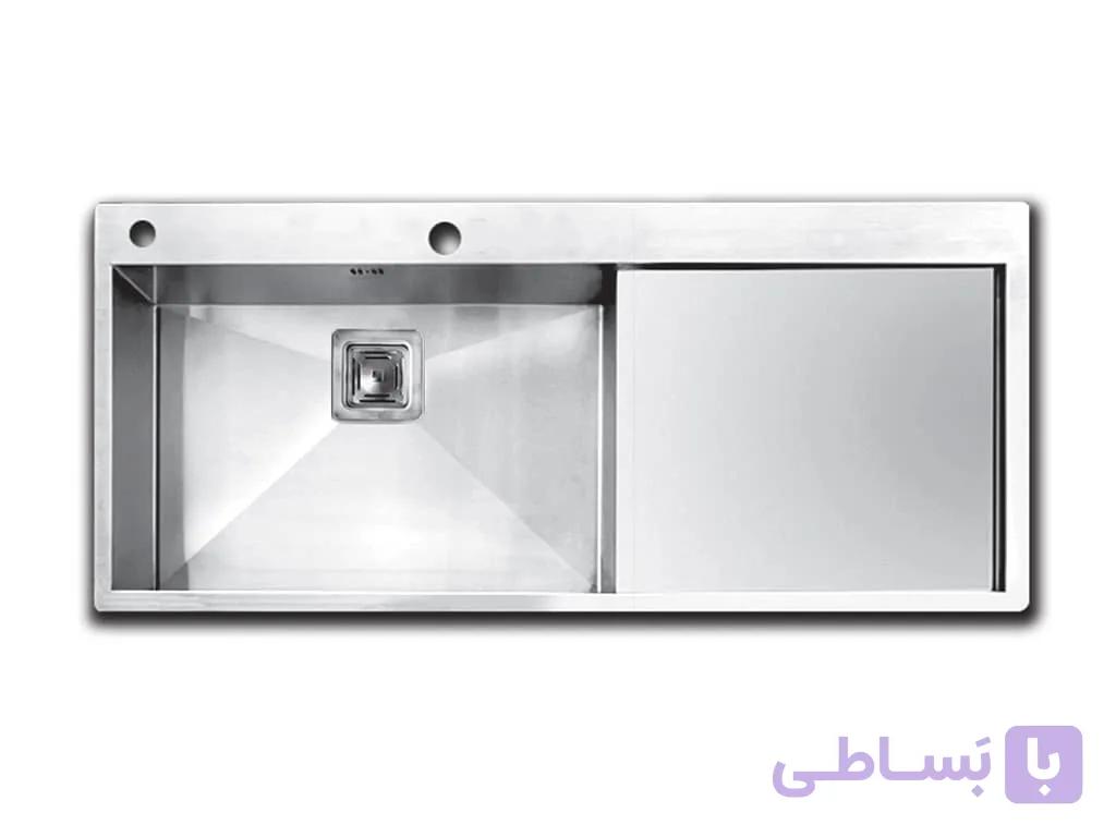 سینک اخوان مدل 348 باکسی توکار یکی از سینک های با کیفیت از محصولات اخوان - اخوان استور