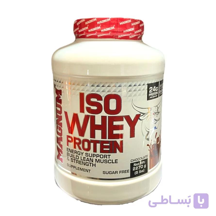پودر ایزو وی پروتئین 100% مگنوم 2270 گرم | شکلاتی — تصویر 1