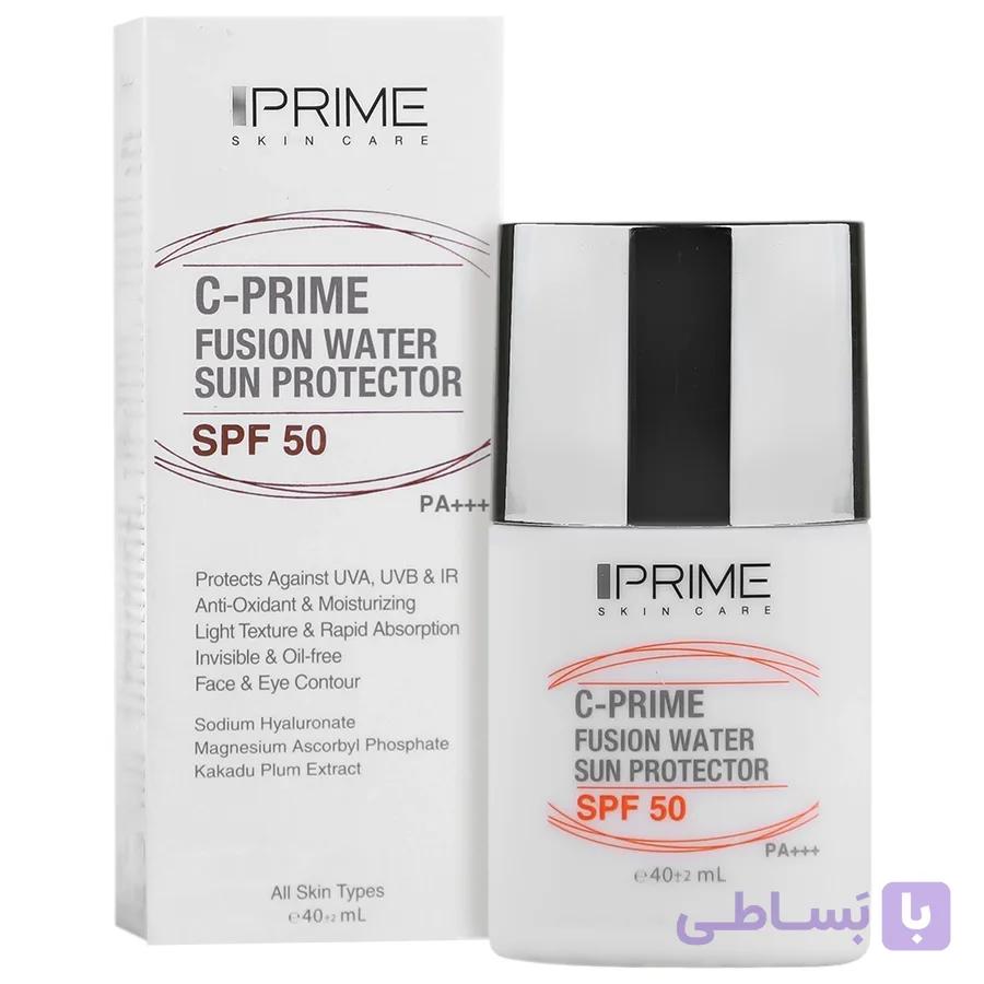فلوئید ضد آفتاب حاوی ویتامین سی پریم SPF50 — تصویر 1