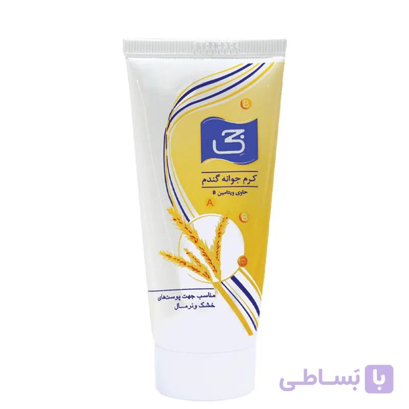 کرم دست و صورت جوانه گندم جی