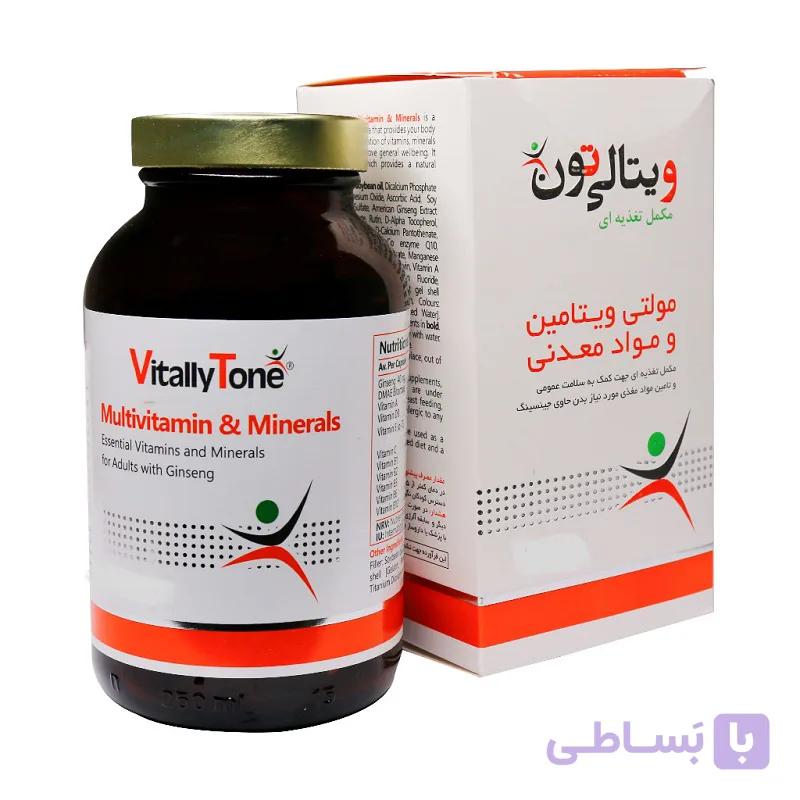 کپسول مولتی ویتامین و مینرال ویتالی تون — تصویر 1