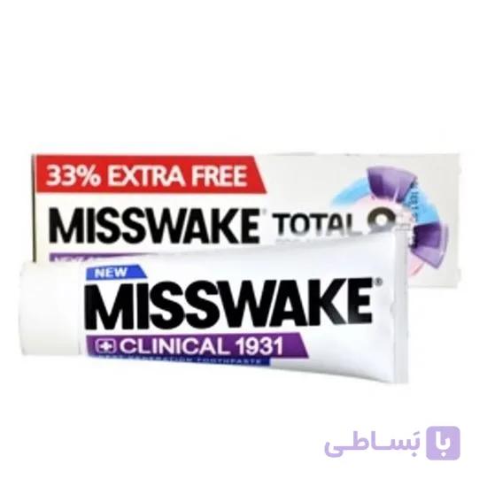 خمیر دندان میسویک مدل TOTAL 8 حجم 100 میلی لیتر