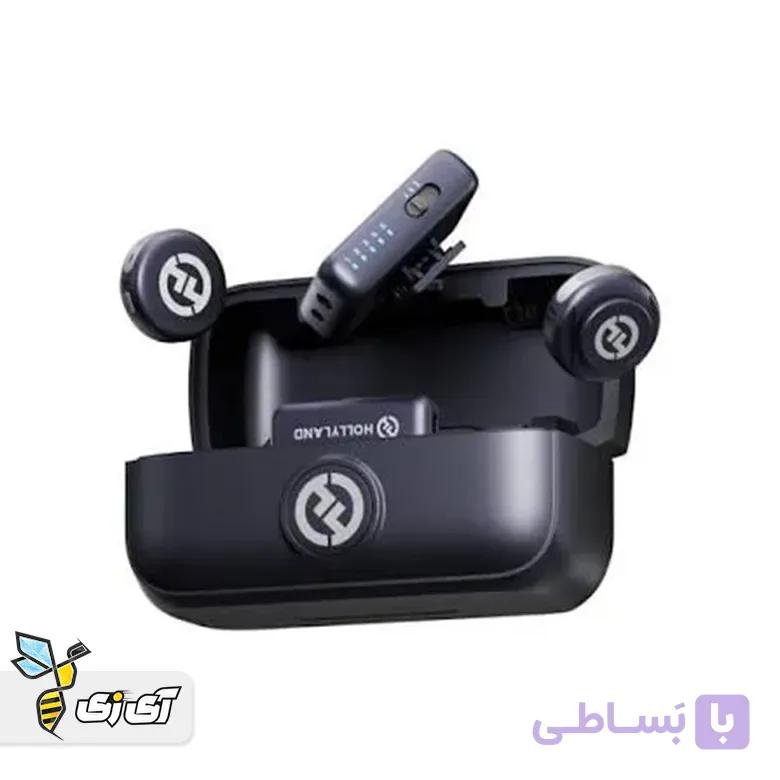 میکروفون بی‌سیم هالی لند Hollyland Lark M3 نسخه کمبو (2TX&2RX)