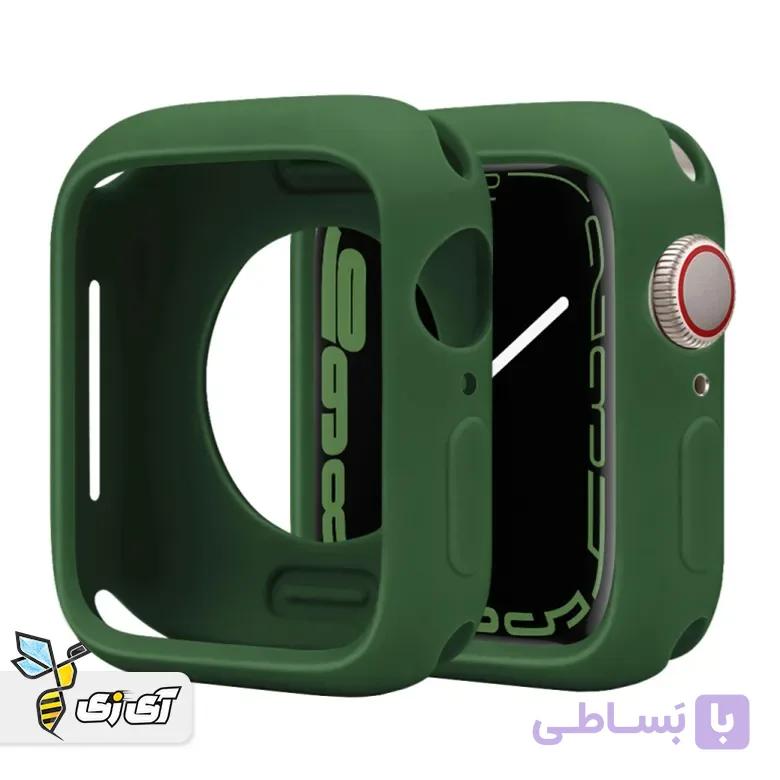 کاور سیلیکونی اپل واچ 45 میلی‌متر — تصویر 1
