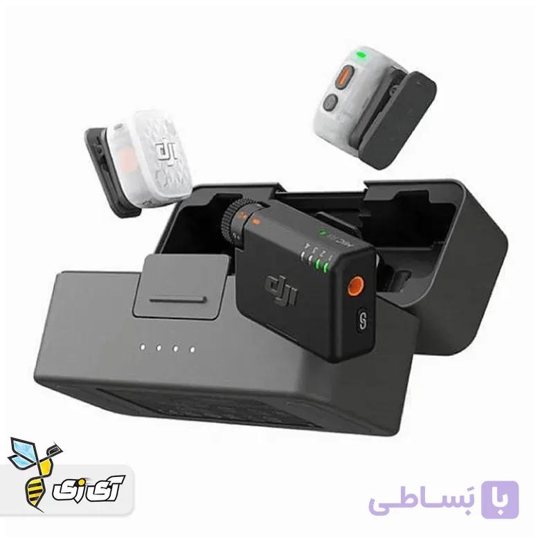 میکروفون بی سیم دی جی آی DJI Mic Mini 2 دو کاربره مناسب دوربین مدل (2TX+1RX+Charging Case) — تصویر 1