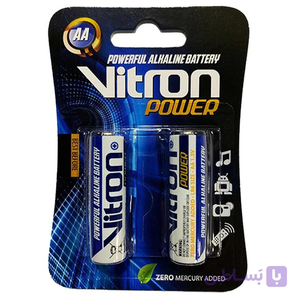 باتری قلمی ویترون (VITRON) پریمیم آلکالاین 2 عددی – جعبه ی 20 جفتی