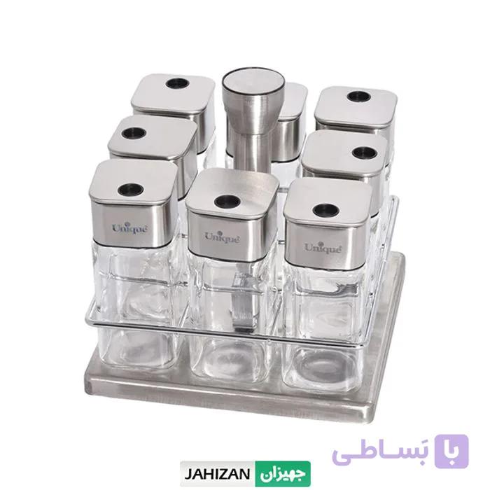 ست جاادویه 8 پارچه یونیک کد 1623 (به همراه استند)