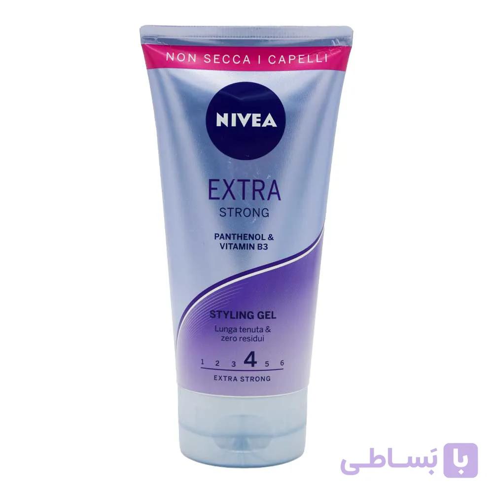 ژل مو نیوآ NIVEA اصل آلمان مدل Extra Strong حجم 150 میلی لیتر — تصویر 1