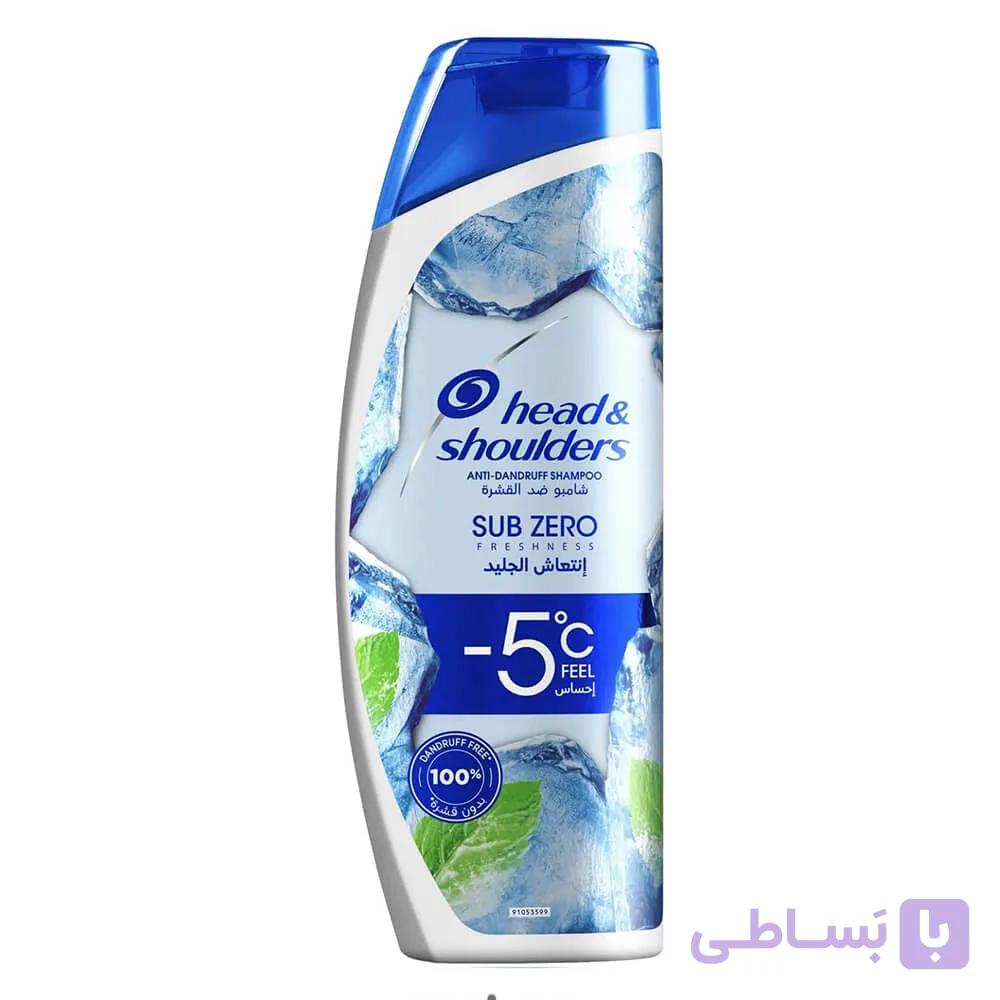 شامپو هد اند شولدرز SHOULDERS اصل عربستان ضد شوره خنک کننده حجم 400 میلی لیتر